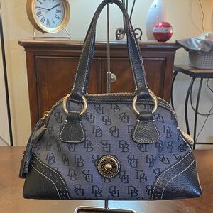 Dooney & Bourke Blue Denim Satchel